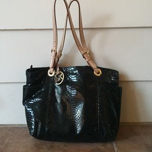 Michael Kors Snake Skin Tote