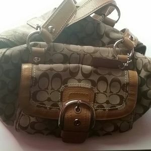 Brown coach bag😊😊👜💼