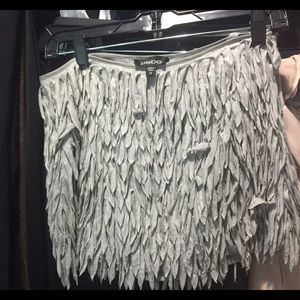 Bebe Fringe Skirt
