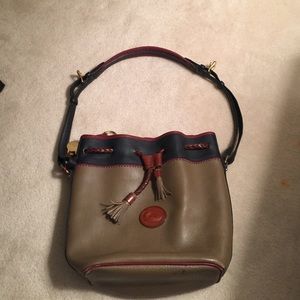 Dooney and Bourke All Weather Leather Bucket Bag