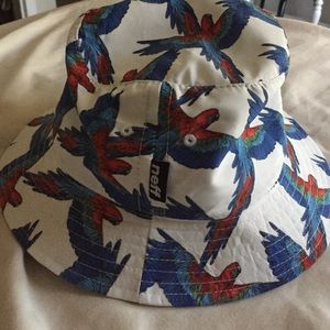 Neff parrot theme bucket hat