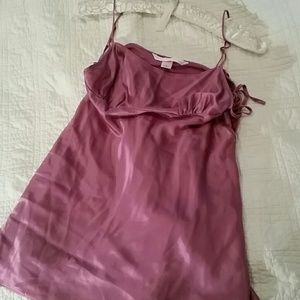 VS Plum Chemise in Silk Size Med