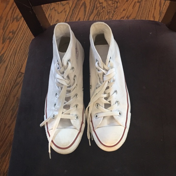 White high top converse