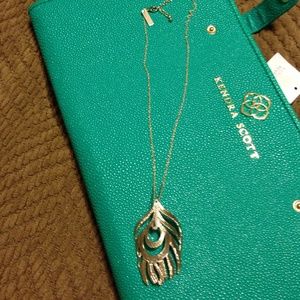 Kendra Scott logo necklace