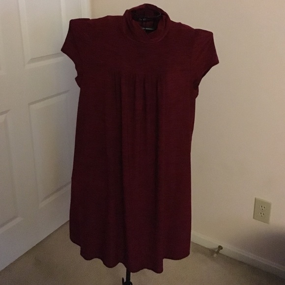 Red & black party dress