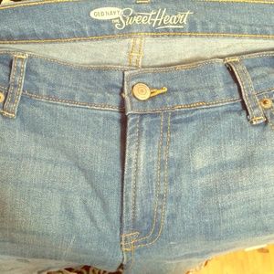 Old Navy Sweetheart Style light wash Jean