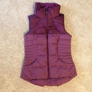 Lululemon fluffin down vest