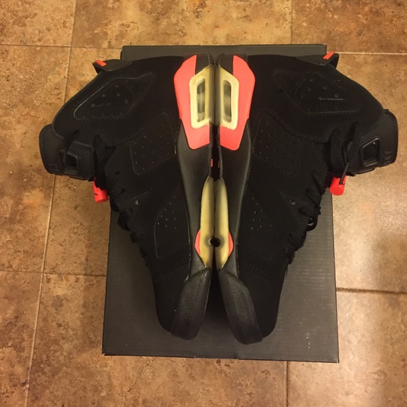 Black Infrared 6's - Picture 2 of 4