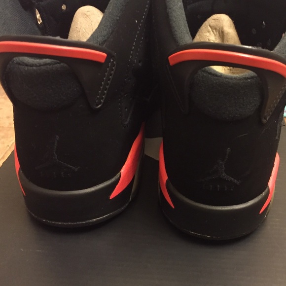 Black Infrared 6's - Picture 3 of 4