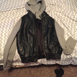 Leather jacket