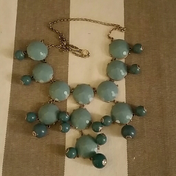 Turquoise bubble necklace