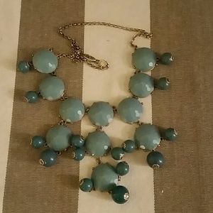 Turquoise bubble necklace