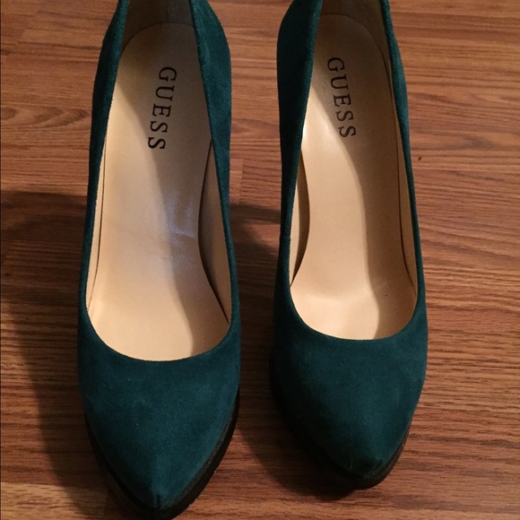 Suede Pumps stilettos heels - Picture 2 of 4