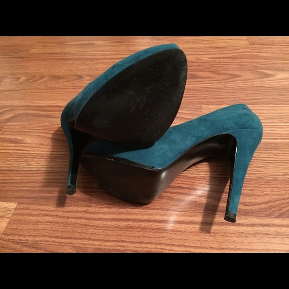 Suede Pumps stilettos heels - Picture 4 of 4