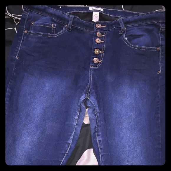high waisted jeans