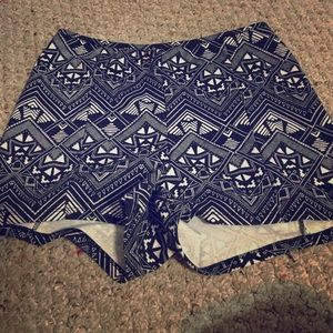 Victoria secret PINK Aztec high waisted shorts