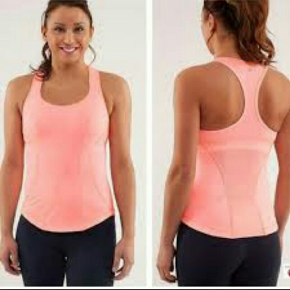 Cardio kick tank in bleached coral