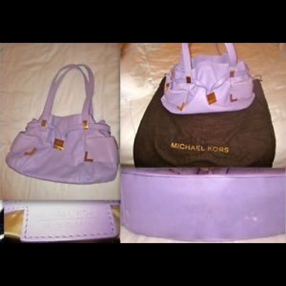 Michael Kors lavender tote bag - Picture 5 of 5