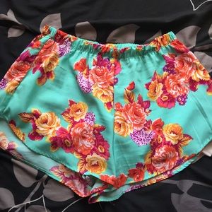 Floral shorts
