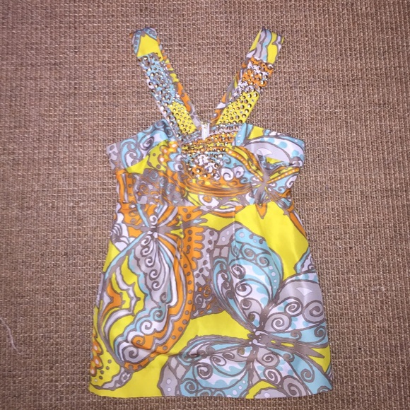 Kate Spade Colorful Blouse with Gold Detail - Picture 1 of 1