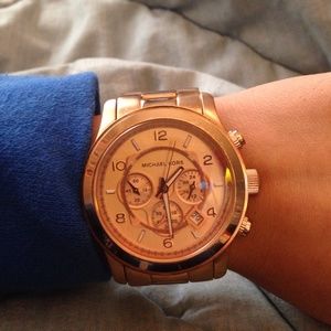 Rose Gold Michael Kors Watch