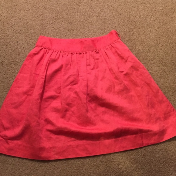 JCrew pink skirt