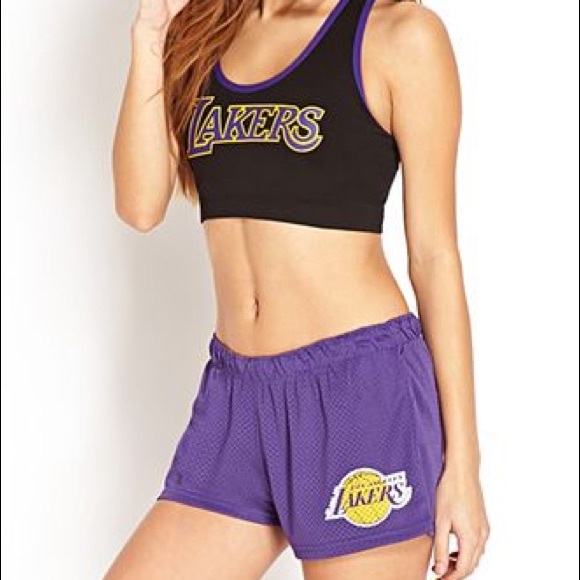 Forever 21 Lakers Shorts