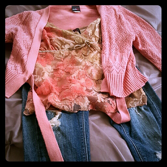 Studio  Tops - Studio Brand cami and sweater top