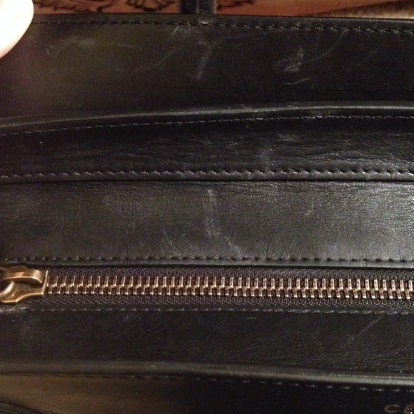 Authentic Celine Black Calfskin Tweed Mini Luggage - Picture 3 of 4