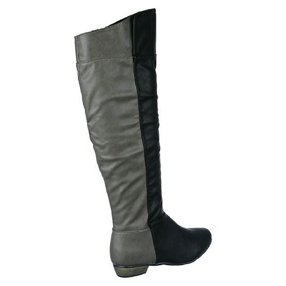 New Two Toned Riding Boots - Picture 4 of 4