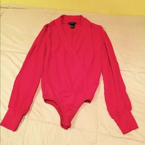 Bodysuit with cutout sleeves