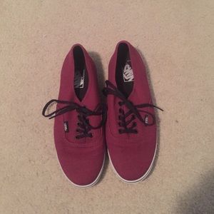 Maroon Vans