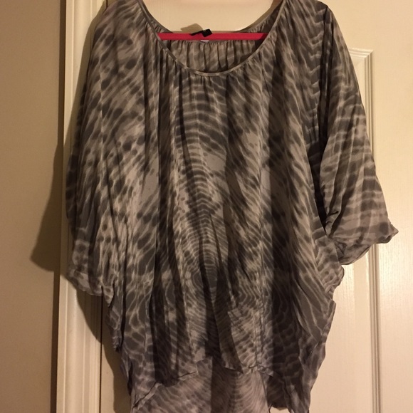 Bebe blouse sheer