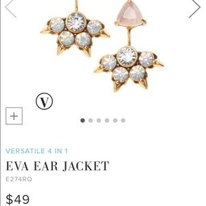 Stella & Dot Eva ear jackets NIB