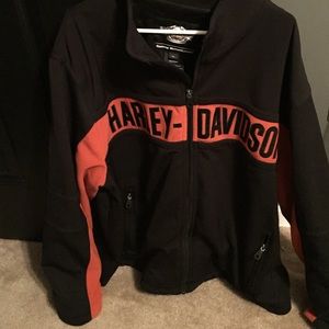 Genuine Men's Harley Davidson zip up jacket
