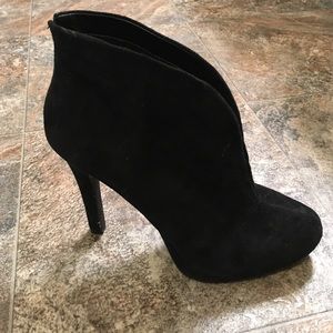 Jessica Simpson Black Suede Booties