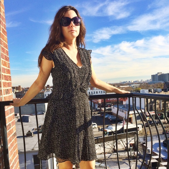 Ruffled Polka Dot Dress