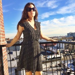 Ruffled Polka Dot Dress