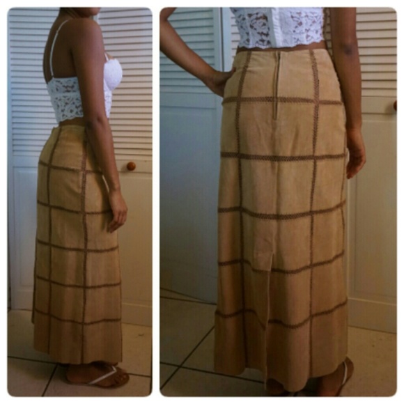 Bagatelle Genuine Leather Skirt - Picture 2 of 9