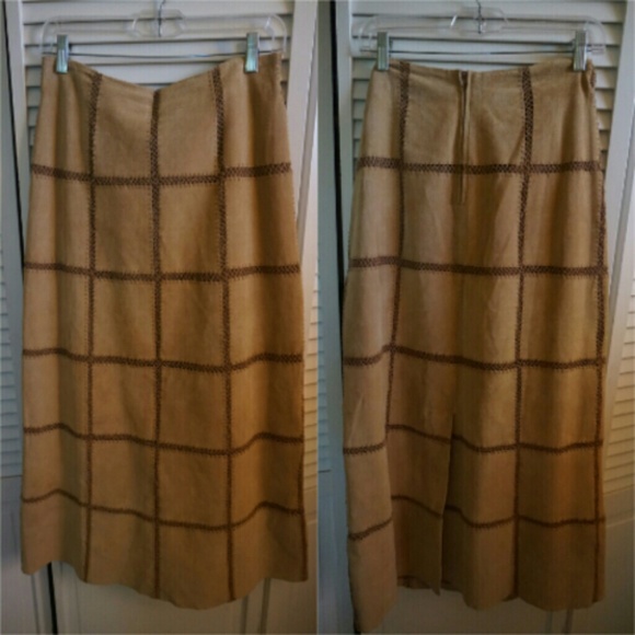 Bagatelle Genuine Leather Skirt - Picture 3 of 9