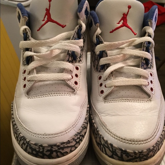 Air Jordan 3 Retro - 2001 release. True Blue's. - Picture 1 of 4
