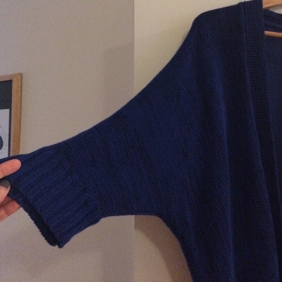 Royal kimono gap sweater - Picture 2 of 4