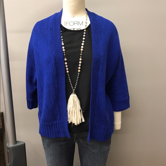 Royal kimono gap sweater - Picture 1 of 4