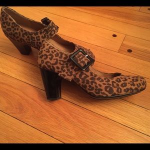Leopard Heels