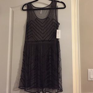 Free people sequin slip
