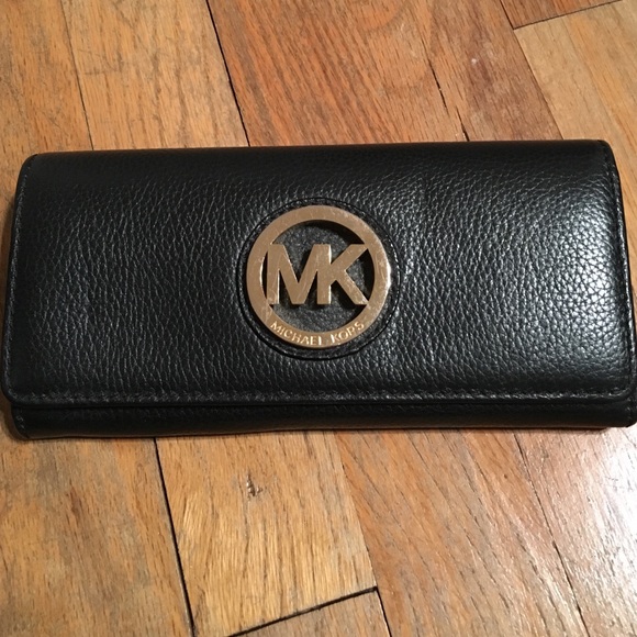 Michael Kors Large Black Wallet