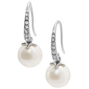 Stella & Dot Drop Pearl Earrings