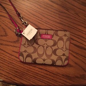 Coach wristlet