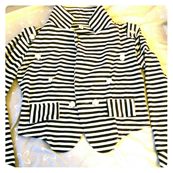 Striped blazer - Picture 1 of 1