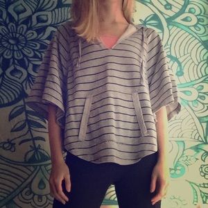 Comfy Short-Sleeved Dolman Hoodie